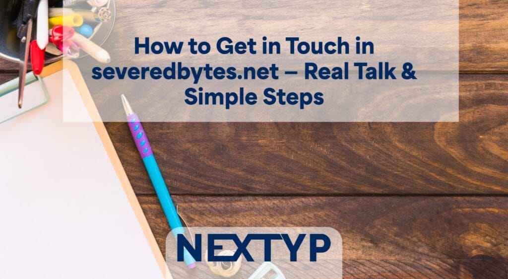 get in touch in severedbytes.net
